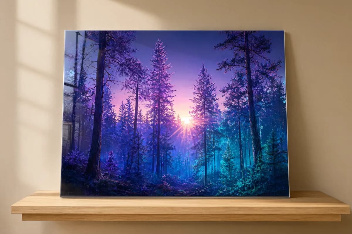 Нейроарт «Сосновый лес» 60×40